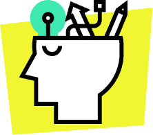 Neon Gold Innovations Icon User Mindset