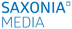 saxonia media Productions Logo ki grundlagen workshop neon gold innovations chatgpt midjourney für media agenturen